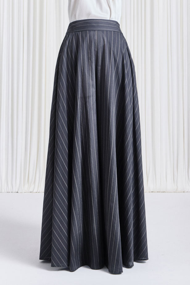 The Lumen Trousers in Grey Cotton Voile – palmer//harding