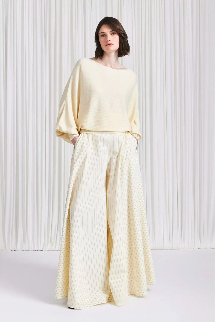 The Hazy Jumper in Cream Merino Wool Blend – palmer//harding