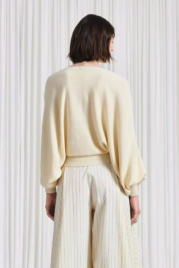 The Hazy Jumper in Cream Merino Wool Blend – palmer//harding